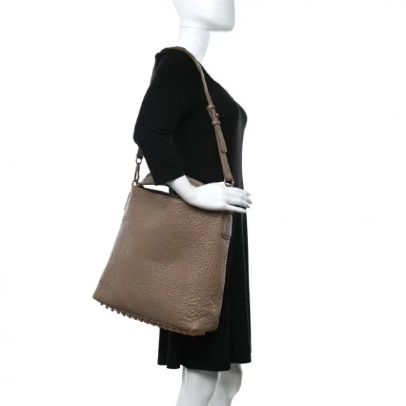 Pebbled Lambskin Darcy Hobo Tan Rose Gold Hardware - Picture 2 of 14